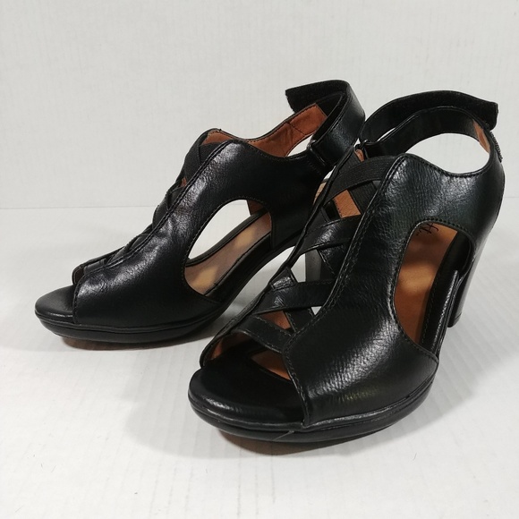 Sofft Shoes | Nwob Euro Soft By Vacara Heels Sz 6m | Poshmark Euro Soft by Sofft Womens Leather Pumps Heels Black & Gray